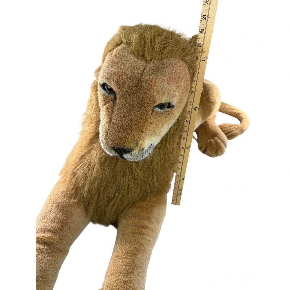 Melissa & Doug GIANT Lion Plush Life Size Stuffed Animal Realistic Big Cat 40" - Picture 14 of 16
